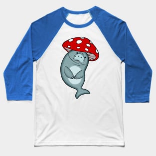 Manatee Mushie Baseball T-Shirt